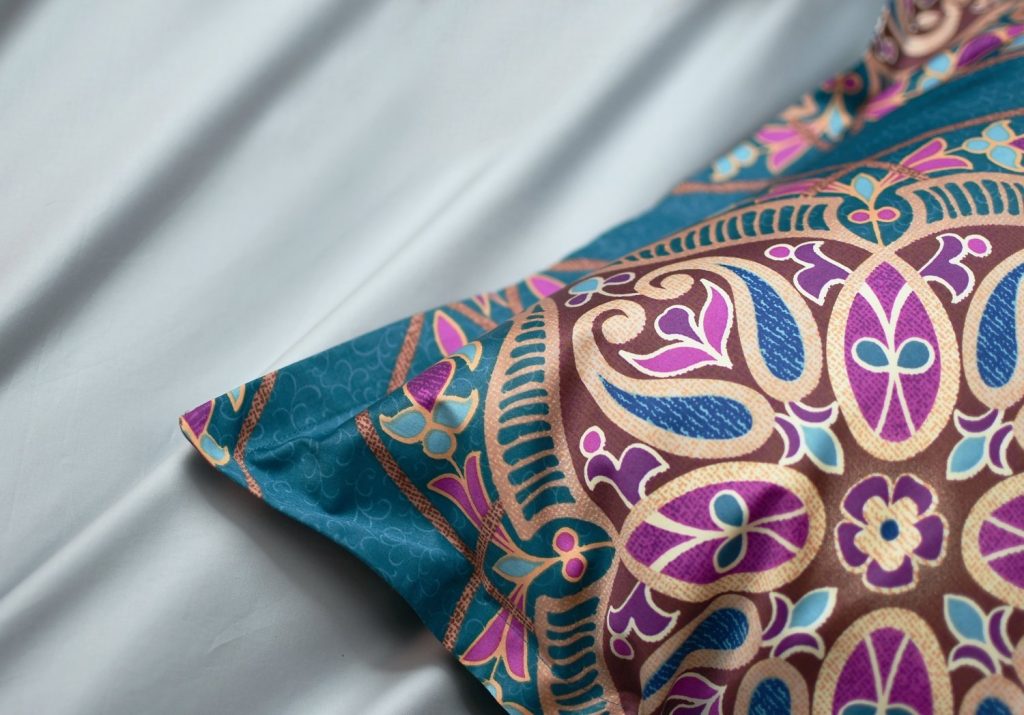 Damask Medallion Luxury Duvet Quilt Cover Boho Paisley Print Bedding