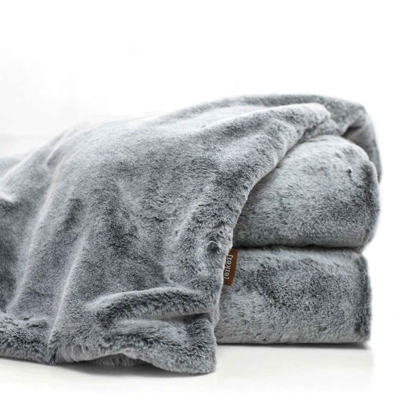 Italian Collection Plush Faux Fur Throw by ienjoy Home 