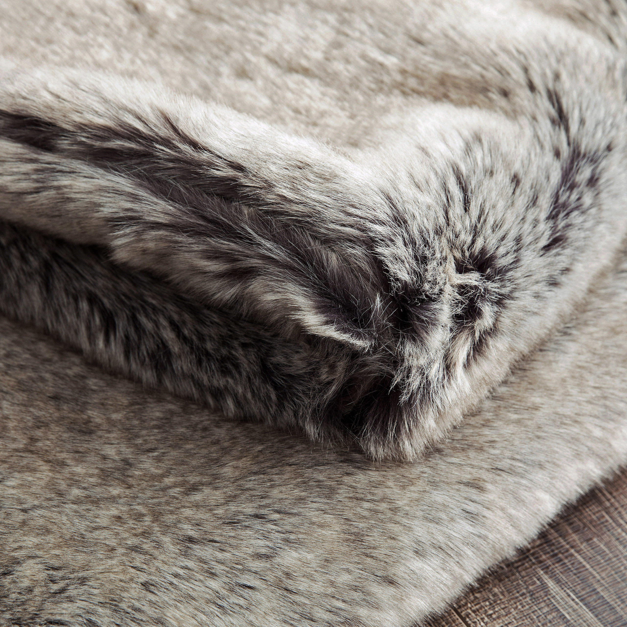 Luxury Faux Fur Throw Blanket Super Soft Oversized Thick Warm Afghan 60 ...